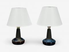  S holm Stent j Soholm ceramics S holm Stent j Glazed Stoneware Table Lamps Denmark 1970s - 4335121