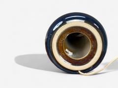  S holm Stent j Soholm ceramics S holm Stent j Glazed Stoneware Table Lamps Denmark 1970s - 4335126