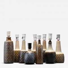 S holm Stent j Soholm ceramics Set of 9 S holm table lamps - 4369428