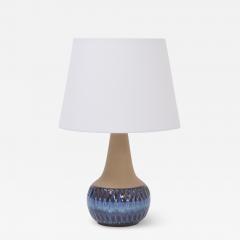  S holm Stent j Soholm ceramics Soholm Handmade Danish Mid Century Modern Stoneware Lamp with Blue Ceramic Base - 2038153