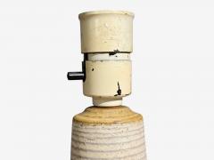  S holm Stent j Soholm ceramics Svend Aage Jensen Table Lamps Beige Stoneware Denmark 1960s - 4469145