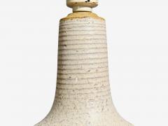 S holm Stent j Soholm ceramics Svend Aage Jensen Table Lamps Beige Stoneware Denmark 1960s - 4469146