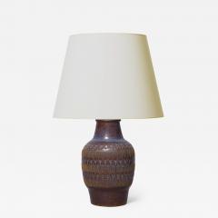  S holm Stent j Soholm ceramics Table Lamp by Gerd Hjort Petersen for S holm Stent j - 3891110