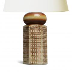  S holm Stent j Soholm ceramics Table Lamp with Exotic Flair by Haico Nitzsche for S holm - 3517845