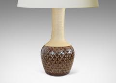  S holm Stent j Soholm ceramics Table lamp by Einar Johansson for S holm - 4637901