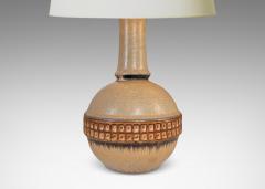  S holm Stent j Soholm ceramics Table lamp by Joseph Simon for S holm - 4559174