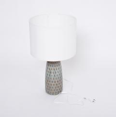  S holm Stent j Soholm ceramics Tall Mid Century Modern ceramic table lamp model 3017 by Soholm - 3385148