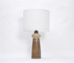  S holm Stent j Soholm ceramics Tall beige Danish Mid Century Modern Ceramic table lamp model 3031 by Soholm - 2502021