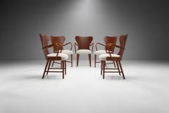  S ren Hansen Soren Hansen Set of Five Armchairs by S ren Hansen for Fritz Hansen Denmark 1943 - 1611660