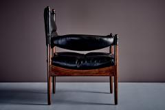  S ren Willadsen M belfabrik Modus Lounge Chair with matching Ottoman designed by Kristian Solmer Vedel - 4637639