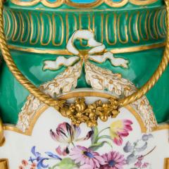  S vres Porcelain Manufacture Nationale de S vres Antique French S vres style ormolu mounted porcelain mantel clock - 4136427