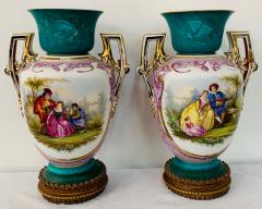  S vres Porcelain Manufacture Nationale de S vres French S vres Style Vase or Urn a Pair - 2888957