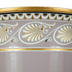  S vres Porcelain Manufacture Nationale de S vres Monumental antique S vres porcelain Neoclassical style vase with mauve ground - 3997904