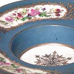  S vres Porcelain Manufacture Nationale de S vres Pair of French Victorian Sevres Porcelain Bowls - 4201341