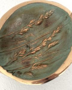  SERGE MANSAU BRONZE DISH DESIGNED BY SERGE MANSAU FOR MONIQUE GERBER HERBIER COLLECTION - 3617118