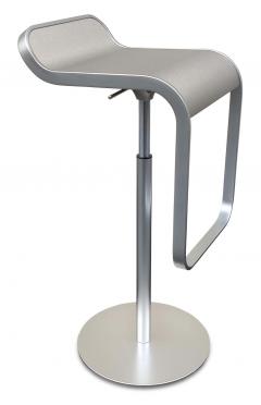  SHIN AZUMI Shin Tomoko Azumi LaPalma Lem Piston Barstool Brushed Stainless Steel - 2953247