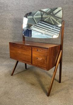  SIGFRED OMANN VINTAGE DANISH MID CENTURY MODERN ROSEWOOD VANITY BY SIGFRED OMANN - 3258651