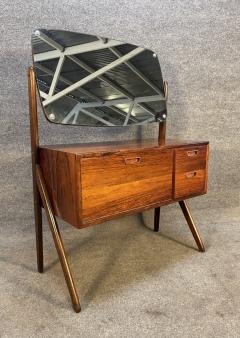  SIGFRED OMANN VINTAGE DANISH MID CENTURY MODERN ROSEWOOD VANITY BY SIGFRED OMANN - 3258724