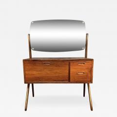  SIGFRED OMANN VINTAGE DANISH MID CENTURY MODERN ROSEWOOD VANITY BY SIGFRED OMANN - 3259443