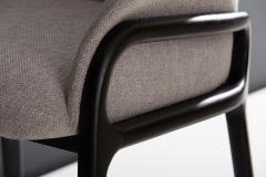  SIMONINI Minimal Organic Chair in Solid Wood Upholstered Seating - 2057848