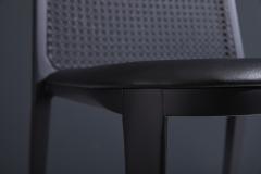  SIMONINI Minimal Style Solid Wood Stool Textiles or Leather Seatings Caning Backboard - 2022583
