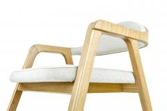  SIMONINI Minimalist Modern Armchair in solid wood Brazilian Design - 2248641