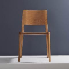  SIMONINI Minimalist Modern Chair in Natural Solid Wood - 2248581