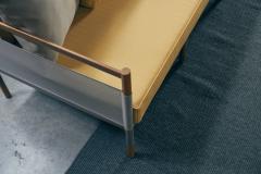  SIMONINI Minimalist Sofa in Hardwood Metal and Fabric Usable Outdoors - 2248650