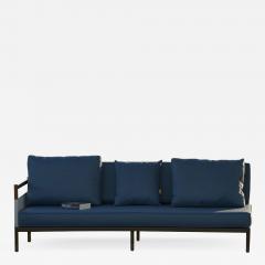  SIMONINI Minimalist Sofa in Hardwood Metal and Fabric Usable Outdoors - 2250741