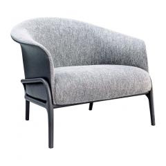  SIMONINI Modern Organic style Collana armchair in Solid Wood leather Flexible Seating - 2680598