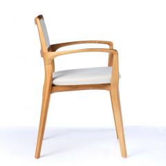  SIMONINI Post Modern style Aurora chair in sculpted solid wood and upholstery - 2680481