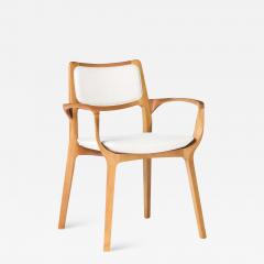  SIMONINI Post Modern style Aurora chair in sculpted solid wood and upholstery - 2759750