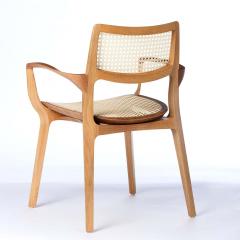 SIMONINI Post Modern style Aurora chair in solid wood with caning back and cane seat - 2680394