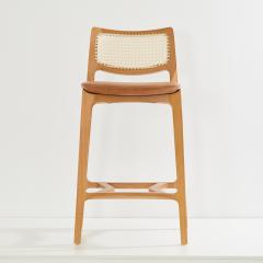  SIMONINI SA11 NATURAL SOLID WOOD NATURAL CANING BACK NATURAL LEATHER - 3575807