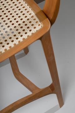  SIMONINI SA11 NATURAL SOLID WOOD NATURAL CANING BACK NATURAL LEATHER - 3575854