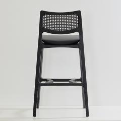  SIMONINI SA8 BLACK MONOCHROME WITH CANING BACK NATURAL LEATHER - 3575795