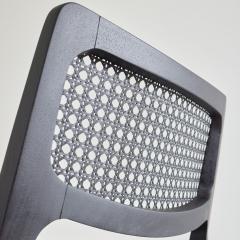  SIMONINI SA8 BLACK MONOCHROME WITH CANING BACK NATURAL LEATHER - 3575817