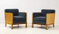  SMF Svenska M belfabriken Bodafors A Pair of Swedish Grace Armchairs Svenska M belfabrikerna Bodafors 1920 30 - 2315553