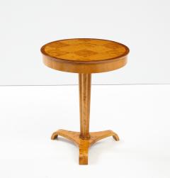  SMF Svenska M belfabriken Bodafors A Swedish Bodafors Birchwood Pedestal Side Table Circa 1940s - 2728208