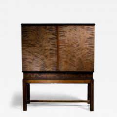  SMF Svenska M belfabriken Bodafors Stained birch cabinet - 4246834