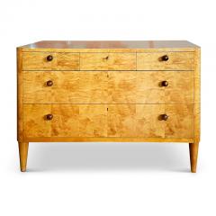  SMF Svenska M belfabriken Bodafors Swedish Modern Chest of Drawers in Birch by Axel Larsson - 2032506