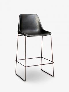  SOL Y LUNA HIGH LEATHER GIRON BAR STOOL - 3097012