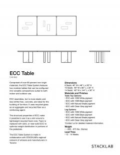  STACKLAB ECC Table System - 3217554