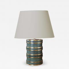  SVM Handarbete Rare Art Deco Table Lamp in Patinated Bronze Attrib SVM - 794918