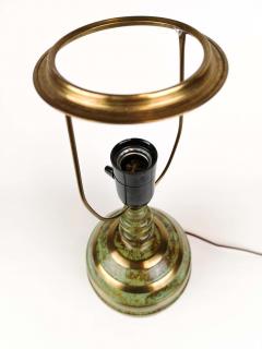  SVM Handarbete Swedish Art Deco Table Lamp in Bronze and Brass - 2405110