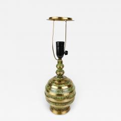  SVM Handarbete Swedish Art Deco Table Lamp in Bronze and Brass - 2407837