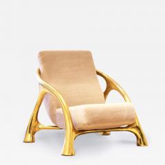  Saccomanno Dayot YAKA GOLD CHAIR - 3671870