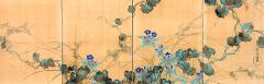  Sakai H itsu Sakai Hoitsu 1761 1828 Autumn flowers Japanese screen painting - 3865438