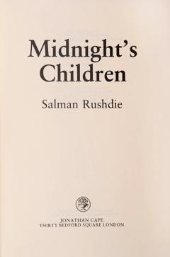  Salman RUSHDIE Midnights Children by Salman RUSHDIE - 3277508