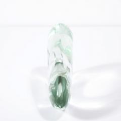  Salviati Mid Century Organic Handblown Transparent Murano Glass Sculpture signed Salviati - 3600057